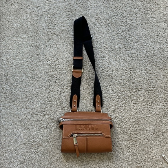 Lancel French Crossbody Leather Bag - Picture 2 of 12